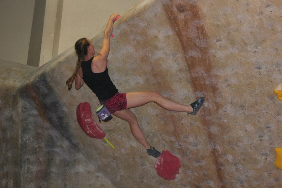 Sue Brumm SSF Finale Climber's Rock